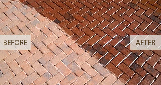 Clean Pavers Seal Pavers Apopka Orlando Kissimmee Windermere Fl